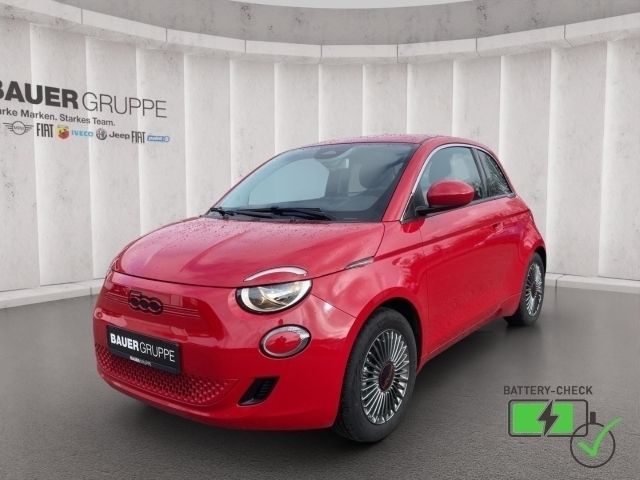 Rot Gebraucht 2022 Fiat 500e Red Limousine | 16.990 € (Fairer Preis) - Bild 1/4