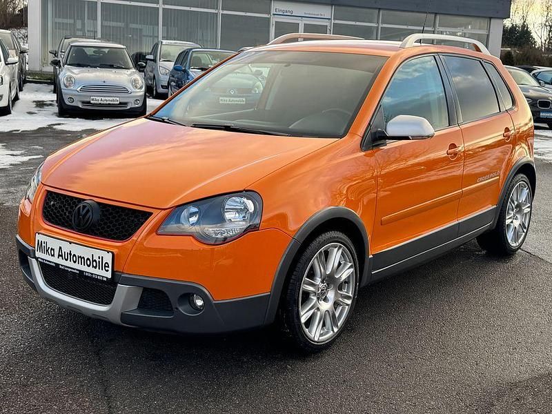 Orange Gebraucht 2007 VW Polo Cross Kleinwagen | 7.299 € (Teuer) - Bild 1/4