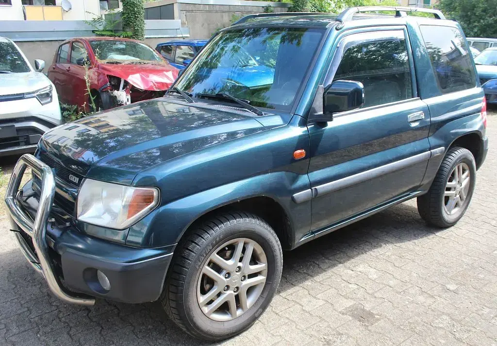 Gebraucht Mitsubishi Pajero 129 PS (94 kW) 2003 Grün SUV