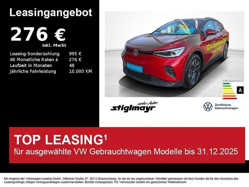 Kings red metallic Gebraucht 2025 VW ID.4 Pure SUV | 32.990 € (Fairer Preis) - Bild 1/4