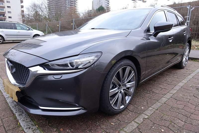 Grau Gebraucht 2019 Mazda 6 Sports-Line Kombi | 18.450 € (Fairer Preis) - Bild 1/4