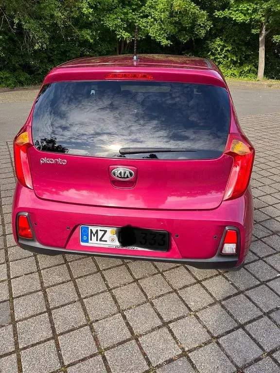 Gebraucht Kia Picanto Spirit 67 PS (49 kW) 2016 Violett Kleinwagen