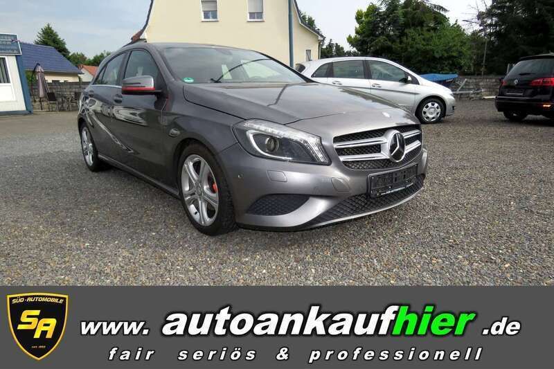 Mountaingrau met. Gebraucht 2014 Mercedes A180 Kleinwagen | 11.490 € (Fairer Preis) - Bild 1/4