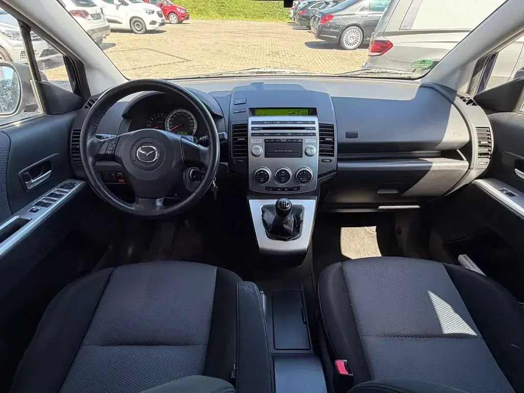 Gebraucht Mazda 5 Exclusive 145 PS (106 kW) 2007 Blau Van / Kleinbus