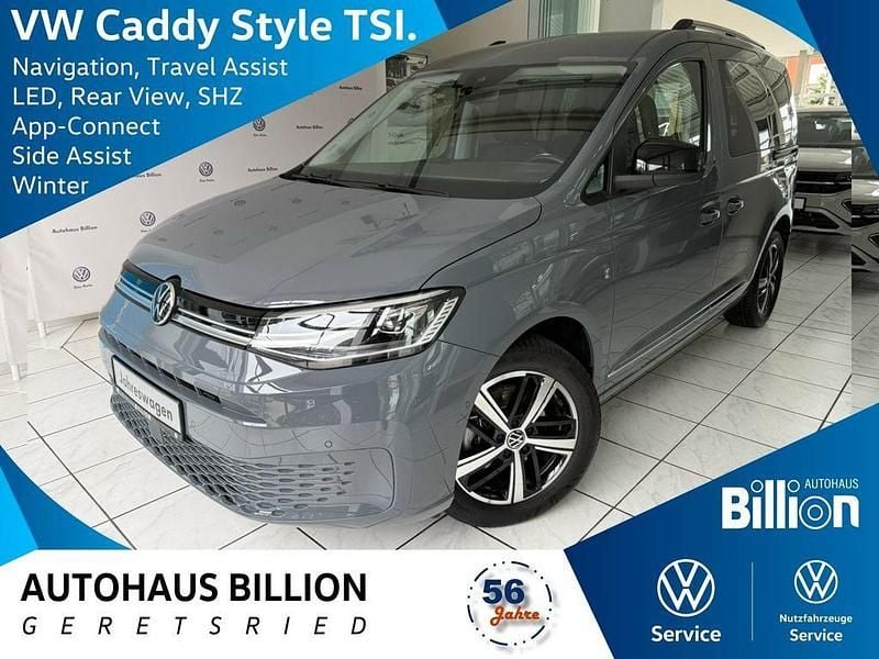 Grau Gebraucht 2024 VW Caddy Style Van / Kleinbus | 34.790 € (Teuer) - Bild 1/4