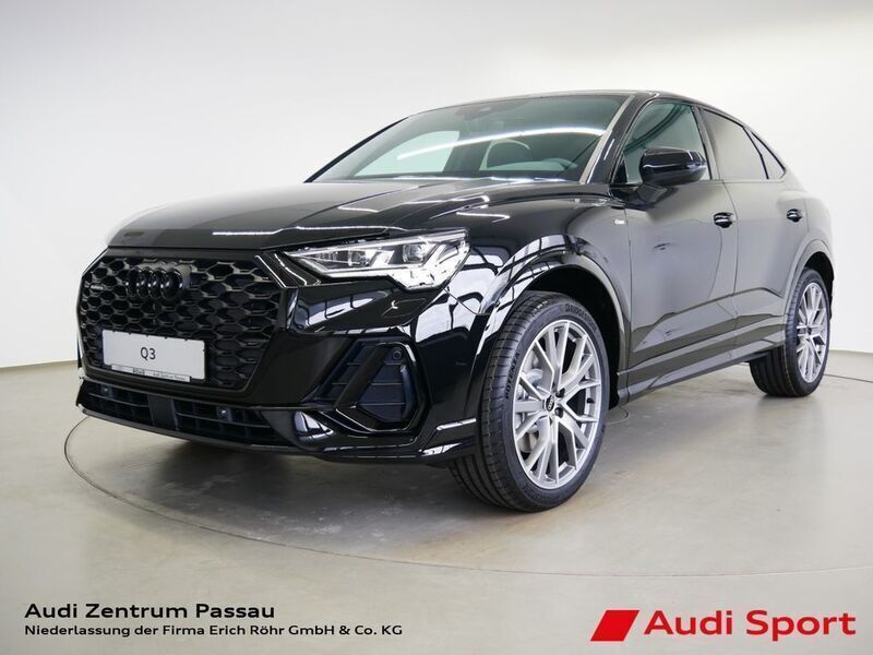 Schwarz Neu 2025 Audi Q3 Sportback S-Line SUV | 56.250 € (Fairer Preis) - Bild 1/4