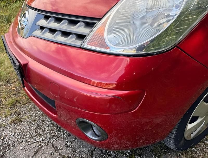Gebraucht Nissan Note 88 PS (64 kW) 2008 Rot Kleinwagen