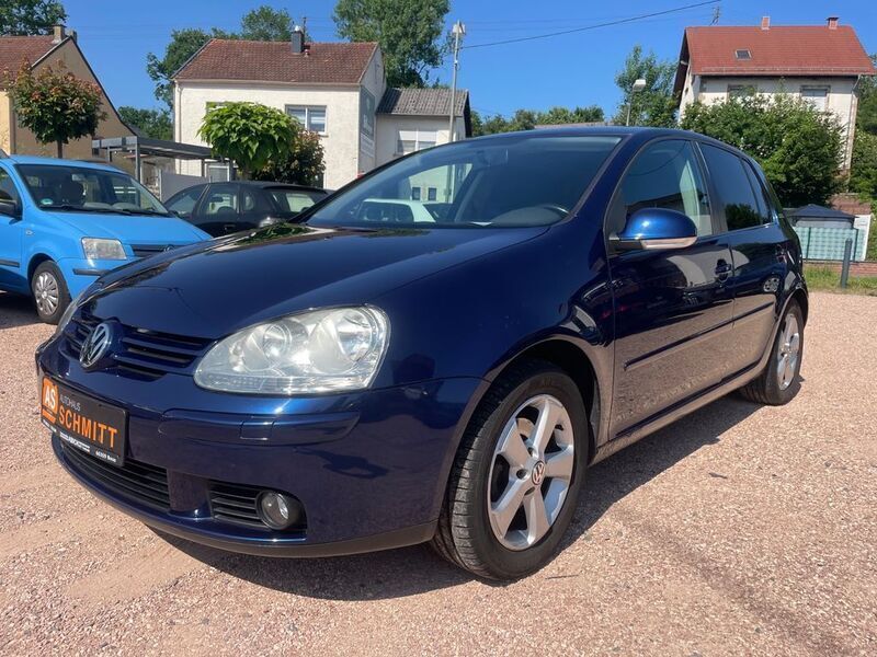 Blau Gebraucht 2006 VW Golf V Goal Limousine | 4.390 € (Fairer Preis) - Bild 1/4