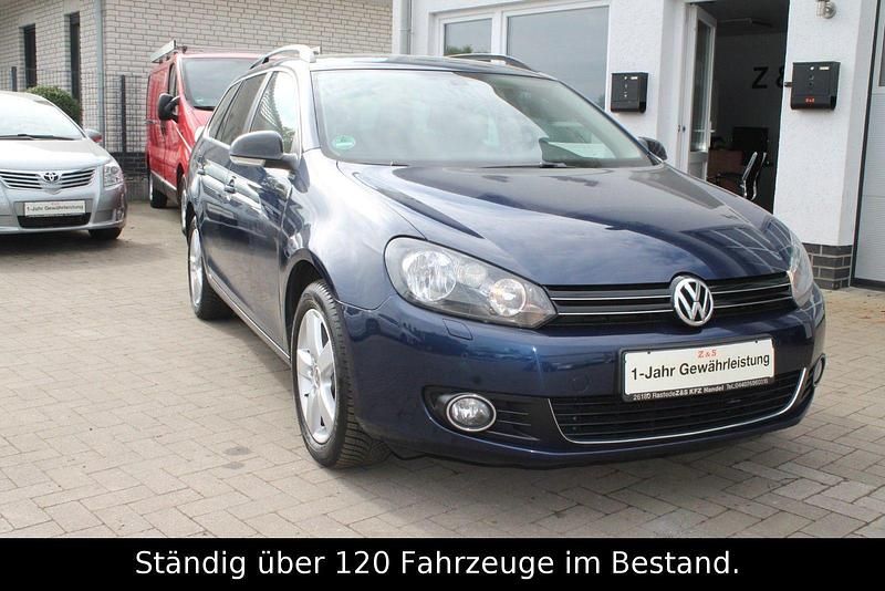 Gebraucht VW Golf VI Style 86 PS (63 kW) 2012 Blau Kleinwagen