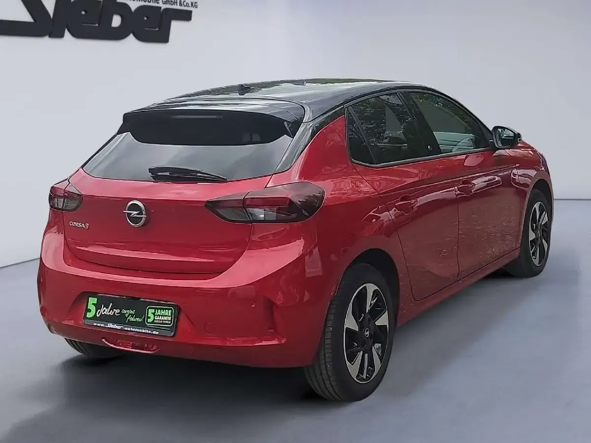 Gebraucht Opel Corsa-e Edition 100 kW (136 PS) 2022 Chili rot Kleinwagen
