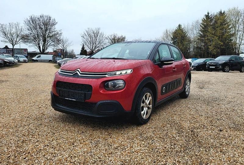 Gebraucht Citroën C3 Feel 82 PS (60 kW) 2018 Rot Kleinwagen