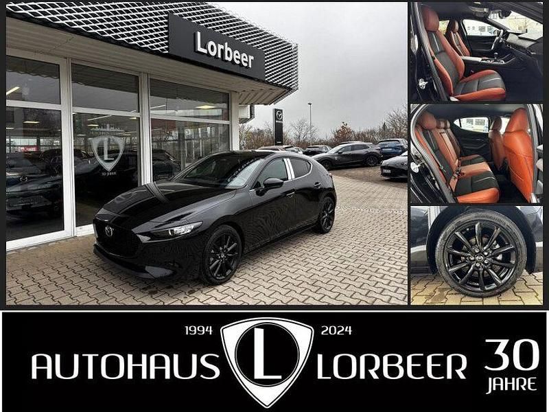 Schwarz Neu 2024 Mazda 3 Nagisa Limousine | 25.990 € (Fairer Preis) - Bild 1/4