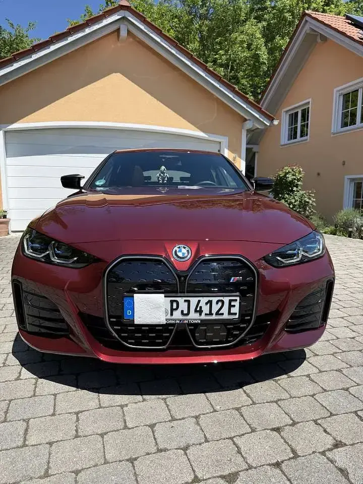 Gebraucht BMW i4 M Sport 400 kW (544 PS) 2024 Rot Limousine