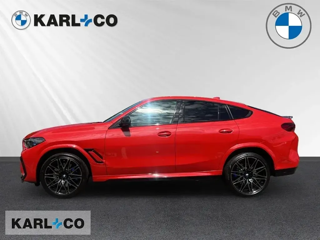 Gebraucht BMW X6 M Competition Edition 625 PS (459 kW) 2022 Rot SUV