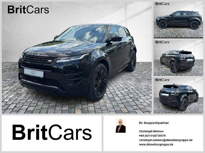 Santorini black Neu 2025 Land Rover Range Rover evoque SE Dynamic SUV | 69.439 € (Teuer) - Bild 1/4
