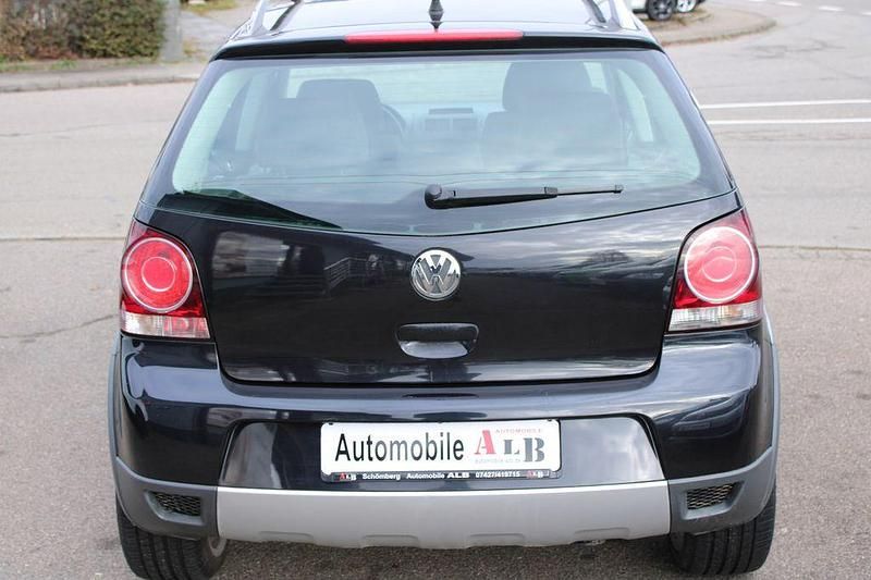 Gebraucht VW Polo Cross 101 PS (74 kW) 2008 Schwarz Kleinwagen