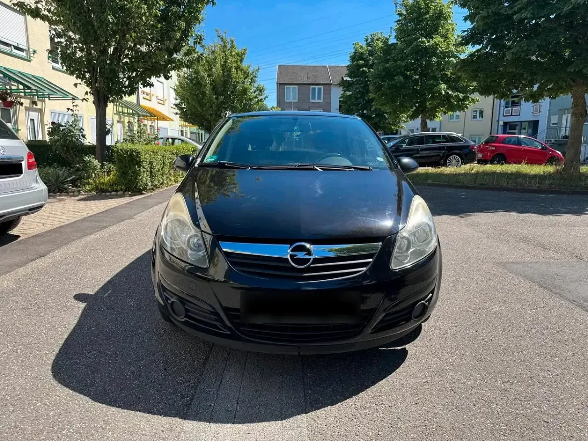 Gebraucht Opel Corsa 87 PS (63 kW) 2010 Schwarz Kleinwagen
