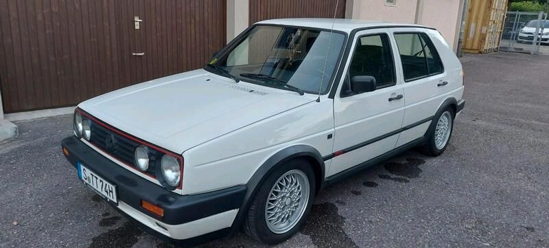 Weiß Gebraucht 1990 VW Golf II GTI Kleinwagen | 12.500 € - Bild 1/4
