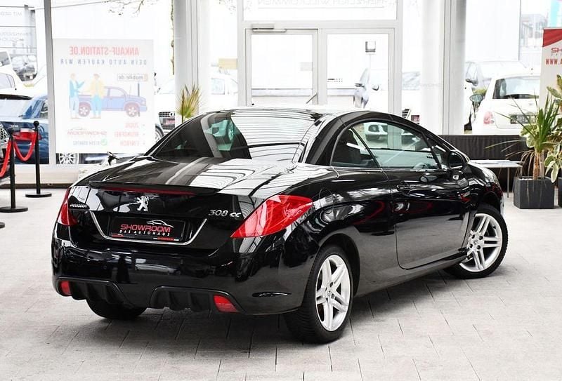 Gebraucht Peugeot 308 CC Premium 120 PS (88 kW) 2009 Schwarz Cabrio