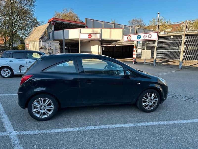 Gebraucht Opel Corsa 80 PS (58 kW) 2008 Schwarz Kleinwagen