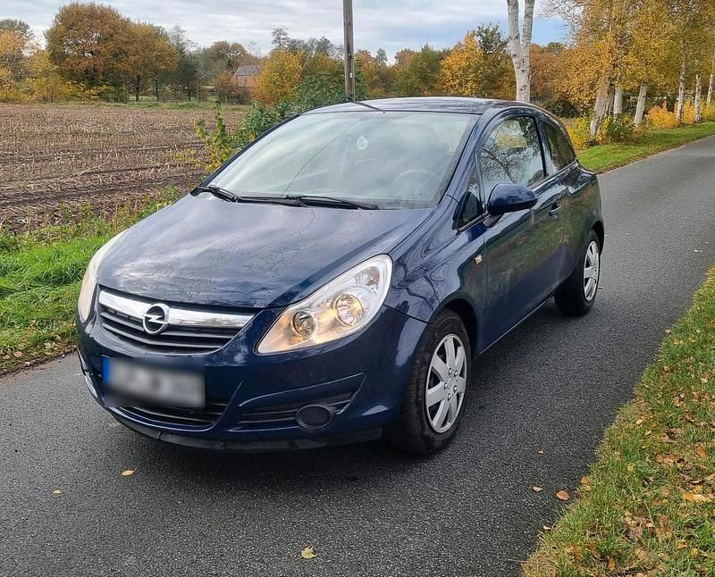 Blau Gebraucht 2009 Opel Corsa Kleinwagen | 1.700 € - Bild 1/4