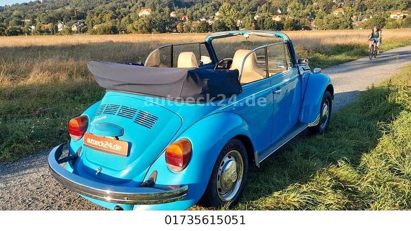 Gebraucht VW Käfer 48 PS (35 kW) 1975 Blau Cabrio