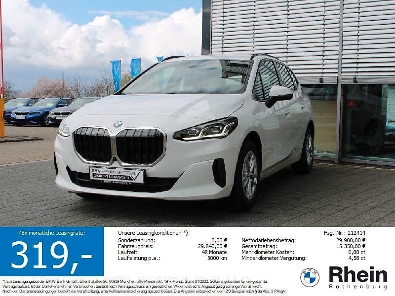 Gebraucht BMW 218 Active Tourer 136 PS (100 kW) 2025 Weiß Van / Kleinbus