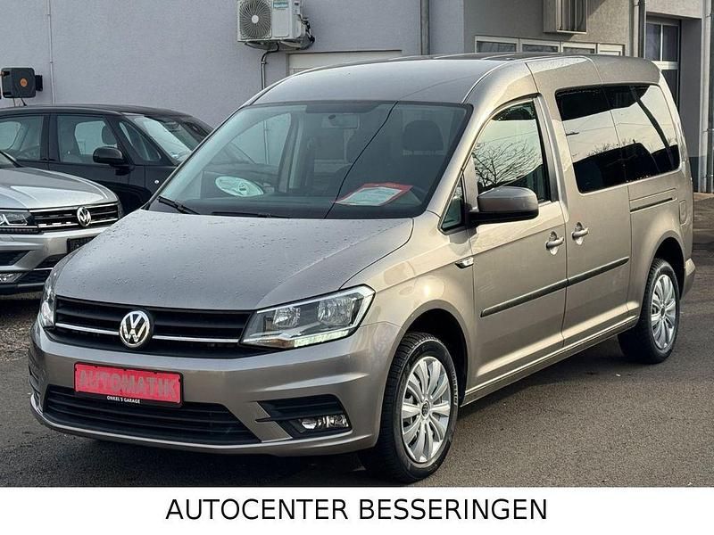Gebraucht VW Caddy Maxi 102 PS (75 kW) 2020 Mojave beige metallic Van / Kleinbus
