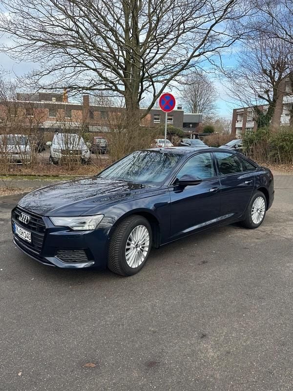 Blau Gebraucht 2021 Audi A6 Limousine | 32.500 € (Fairer Preis) - Bild 1/4