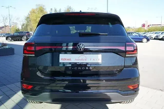 Gebraucht VW T-Cross R-line 110 PS (80 kW) 2022 Schwarz SUV