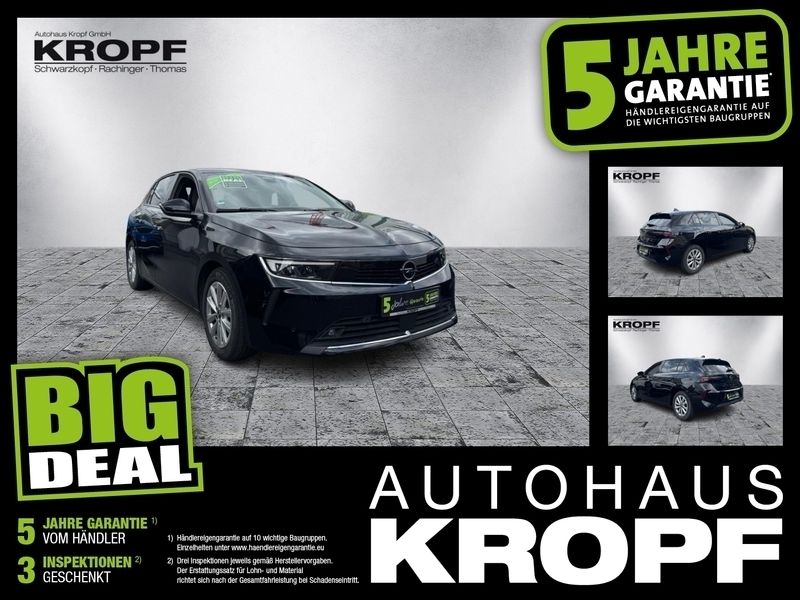 Diamant schwarz/karbon schwarz Gebraucht 2022 Opel Astra Edition Limousine | 17.390 € (Fairer Preis) - Bild 1/4