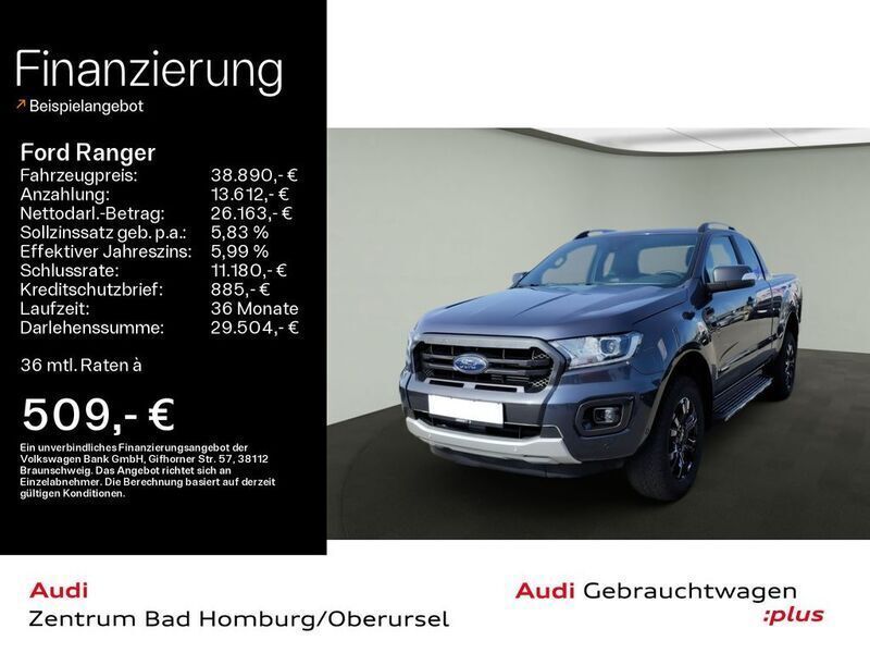 Gebraucht Ford Ranger Wildtrack 213 PS (156 kW) 2023 Grau Pickup