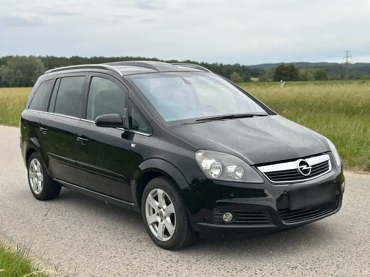 Gebraucht Opel Zafira 150 PS (110 kW) 2005 Schwarz Van / Kleinbus