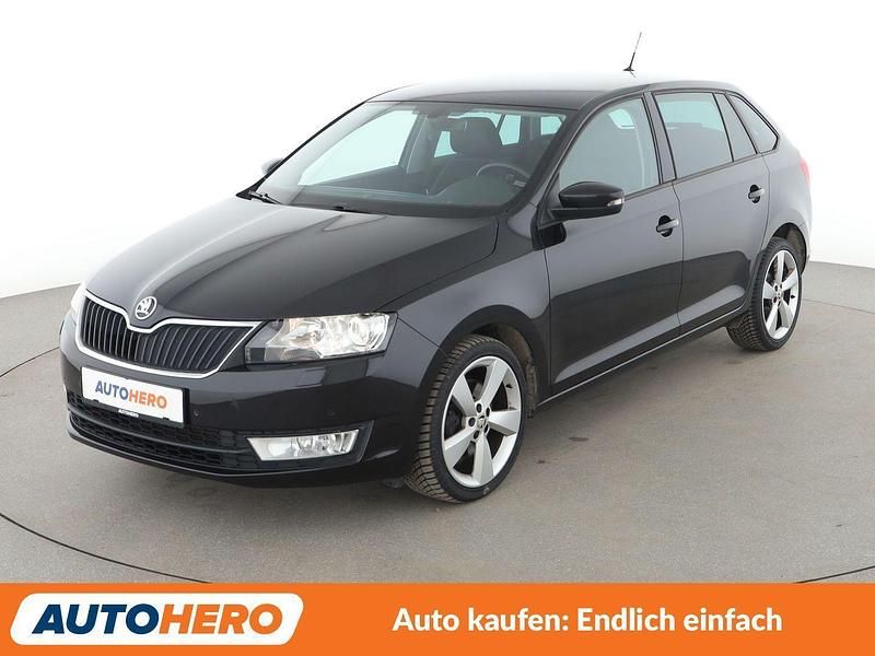 Gebraucht Skoda Rapid Joy 110 PS (80 kW) 2016 Schwarz Kleinwagen