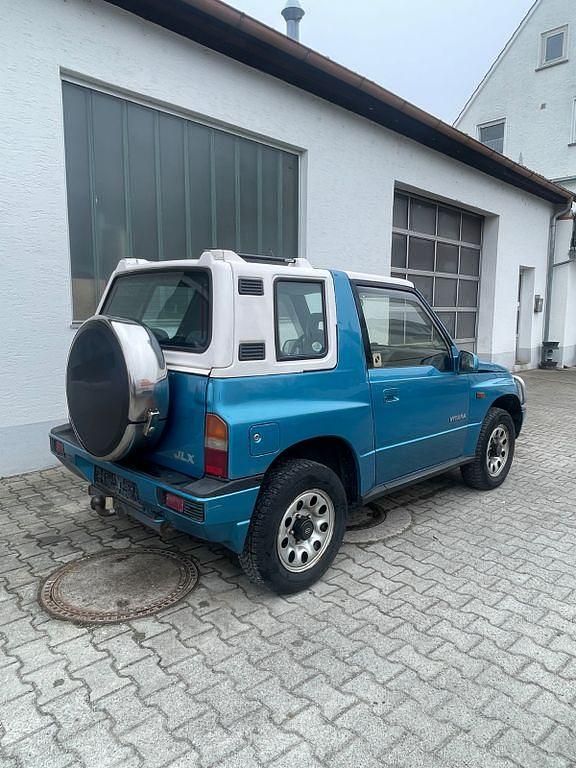 Gebraucht Suzuki Vitara 80 PS (58 kW) 1993 Blau Cabrio