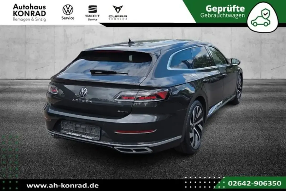 Gebraucht VW Arteon R-line 200 PS (147 kW) 2021 Grau Limousine