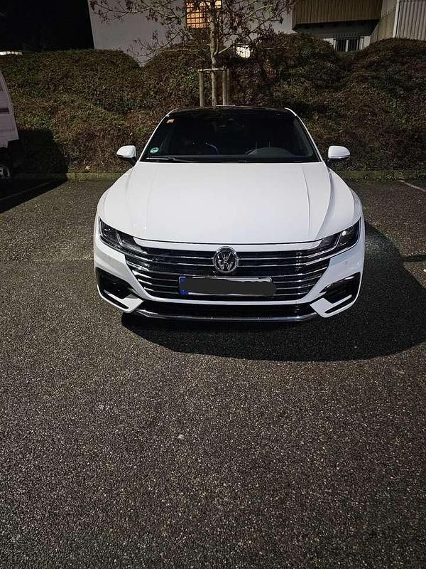 Gebraucht VW Arteon R-line 190 PS (139 kW) 2019 Weiß Coupé