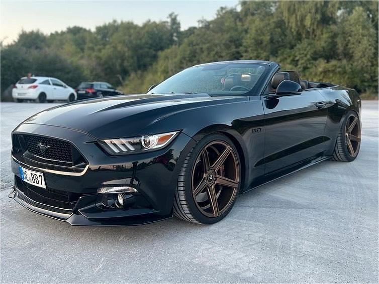 Schwarz Gebraucht 2016 Ford Mustang GT Cabrio | 36.900 € (Fairer Preis) - Bild 1/4