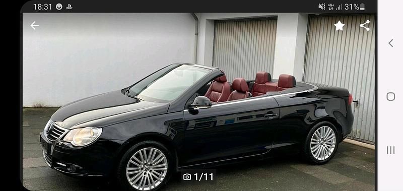 Schwarz Gebraucht 2008 VW Eos Cabrio | 2.749 € (Superpreis) - Bild 1/1