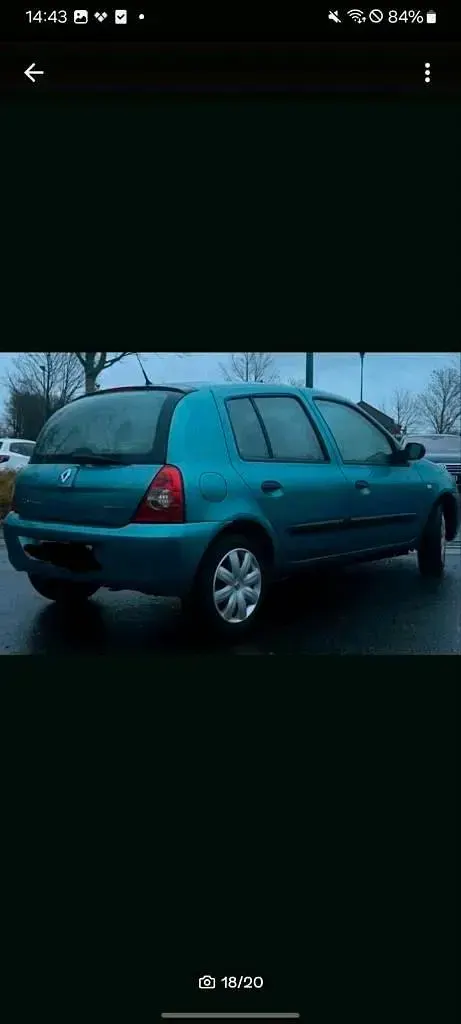 Gebraucht Renault Clio Campus 75 PS (55 kW) 2007 Blau Kleinwagen