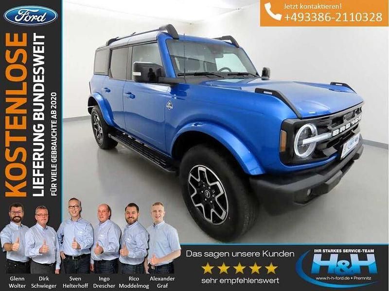 Velocityblau metallic metallic Gebraucht 2023 Ford Bronco SUV | 52.439 € (Superpreis) - Bild 1/4