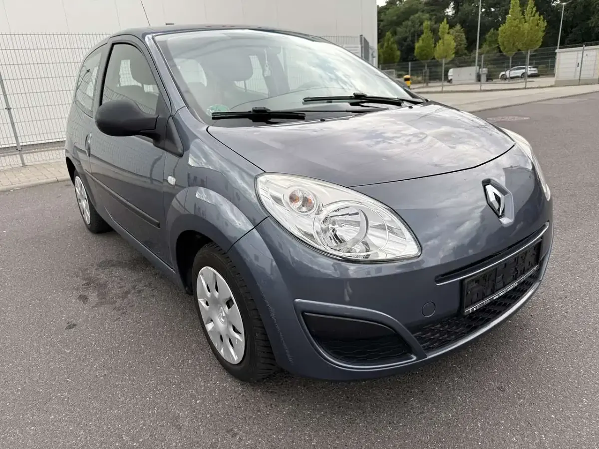 Gebraucht Renault Twingo Expression 58 PS (42 kW) 2009 Grey blue Kleinwagen