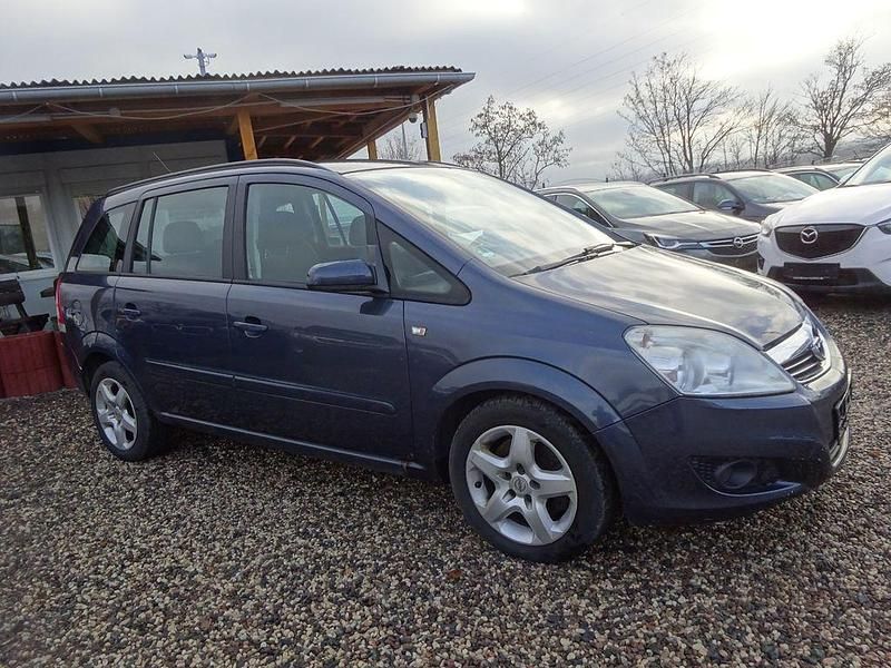 Gebraucht Opel Zafira Edition 120 PS (88 kW) 2008 Blau Van / Kleinbus