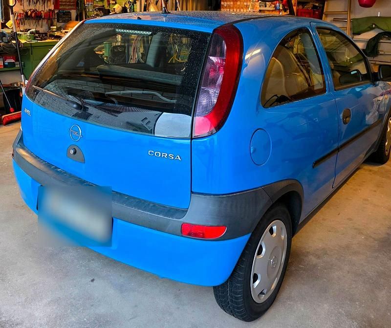 Gebraucht Opel Corsa 60 PS (44 kW) 2001 Blau Kleinwagen