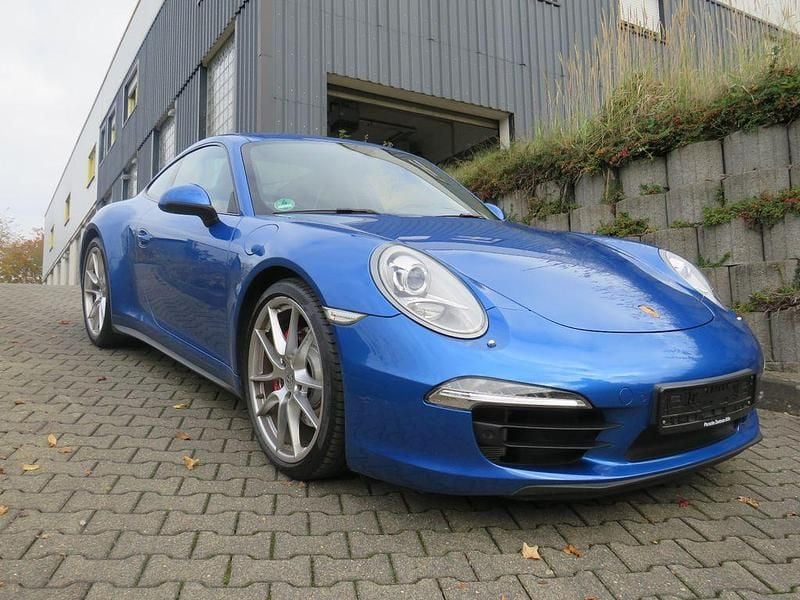 Blau Gebraucht 2014 Porsche 911 Carrera 4S Coupé | 85.990 € (Superpreis) - Bild 1/4
