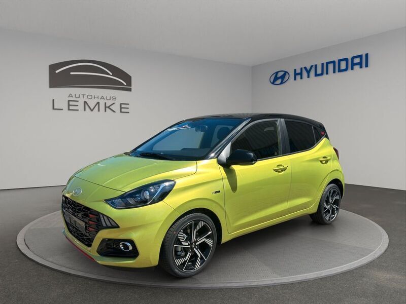Neu Hyundai i10 N Line 90 PS (66 kW) 2025 Gelb Kleinwagen