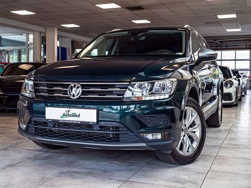 Grün Gebraucht 2019 VW Tiguan Allspace Business SUV | 26.990 € (Superpreis) - Bild 1/3