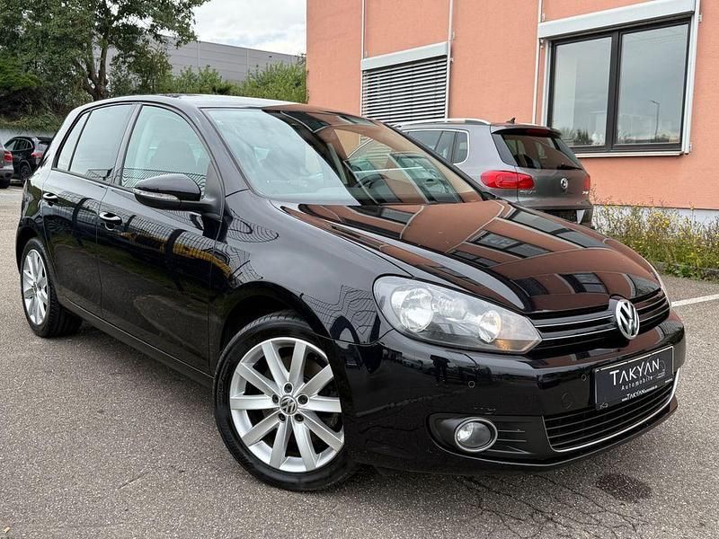 Schwarz Gebraucht 2012 VW Golf VI Highline Limousine | 6.490 € (Fairer Preis) - Bild 1/4