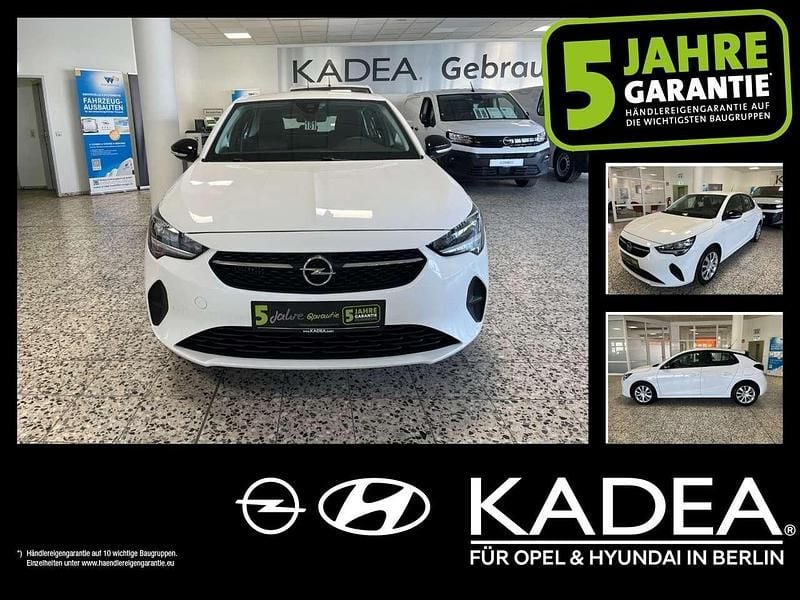 Gebraucht Opel Corsa Edition 101 PS (74 kW) 2023 Lack weiss banquise/typ aussenverkleidun (metallic) Kleinwagen