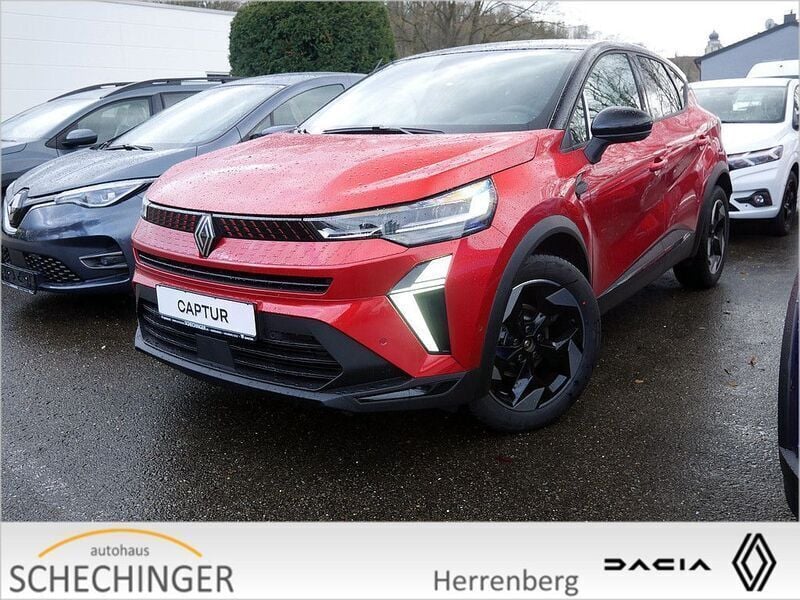 Rot Gebraucht 2024 Renault Captur Techno SUV | 28.880 € (Teuer) - Bild 1/3